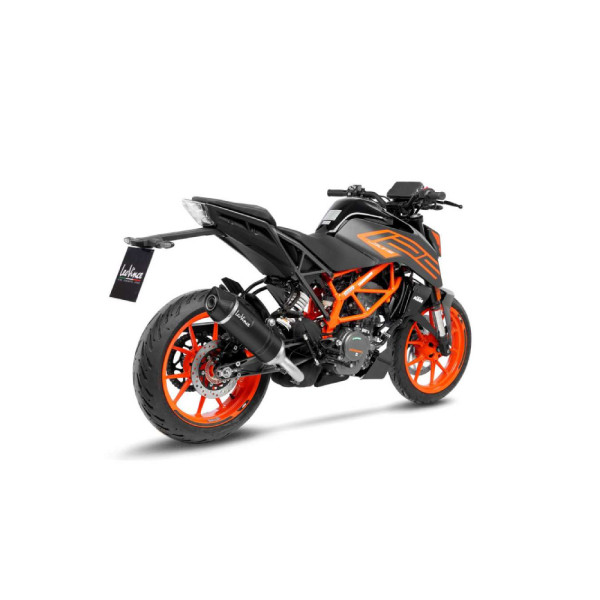 Вихлопна система LeoVince LV One Evo Black Edition Нержавіюча сталь для KTM Duke 125 / 390 21-23