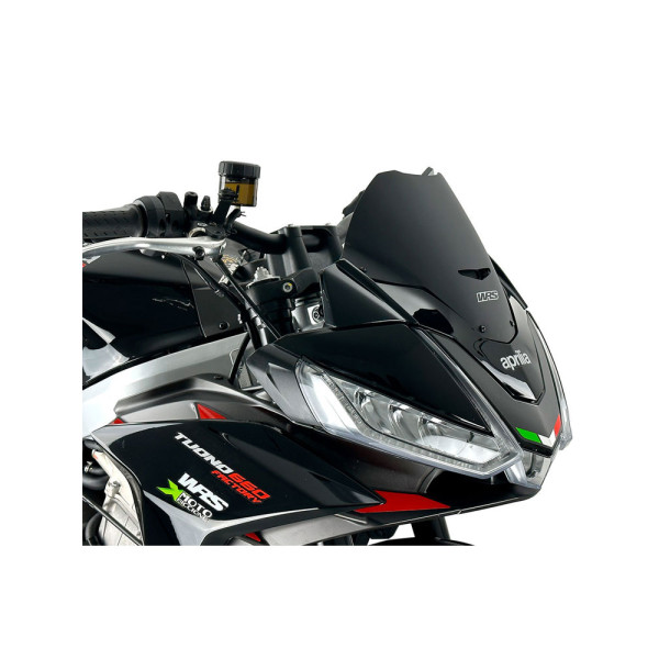 Мотоциклетний екран WRS Sport Aprilia Tuono 660 / V4 (21-24) чорний матовий