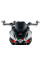 Мотоциклетний екран WRS Sport Aprilia Tuono 660 / V4 (21-24) чорний матовий
