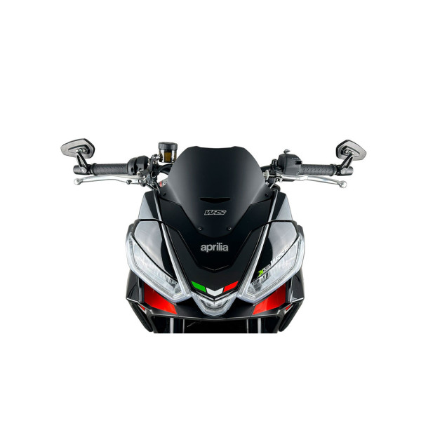 Мотоциклетний екран WRS Sport Aprilia Tuono 660 / V4 (21-24) чорний матовий