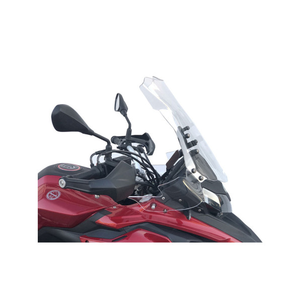 Мотоциклетний щиток WRS Touring для Benelli TRK 502 / X (17-24) прозорий