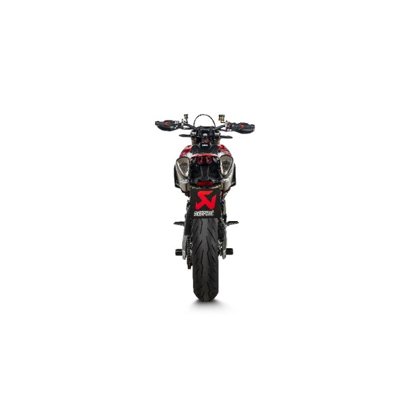Глушник Akrapović Ducati Hypermotard 698 ABS Mono/ RVE (24-) з титану [з гомологацією]