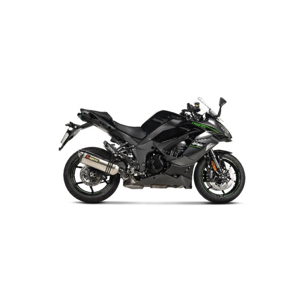 Глушник мотоцикловий Akrapović Kawasaki (обрані моделі) титановий з гомологацією
