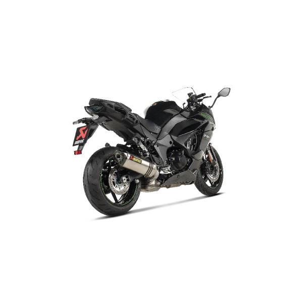 Глушник мотоцикловий Akrapović Kawasaki (обрані моделі) титановий з гомологацією