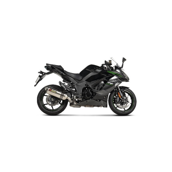 Глушник мотоцикловий Akrapović Kawasaki (обрані моделі) титановий з гомологацією
