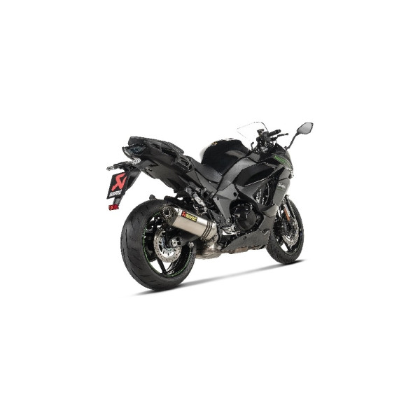 Глушник мотоцикловий Akrapović Kawasaki (обрані моделі) титановий з гомологацією