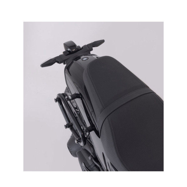 Комплект: бічна сумка Legend Gear LC1 Black Edition + кронштейн SLC Sw-Motech BMW R 12/ S (24-) об'єм: 9,8 L