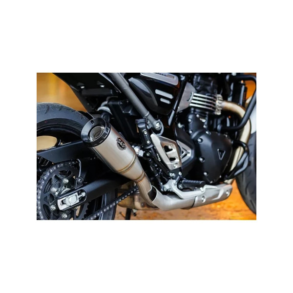 Випускні системи S&S Cycle Grand National Slip-On для Triumph Scrambler 400X/Speed 400 (24-)