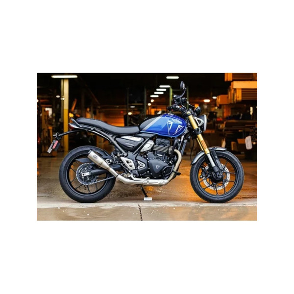 Випускні системи S&S Cycle Grand National Slip-On для Triumph Scrambler 400X/Speed 400 (24-)