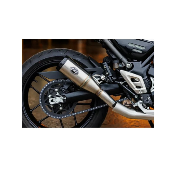 Випускні системи S&S Cycle Grand National Slip-On для Triumph Scrambler 400X/Speed 400 (24-)