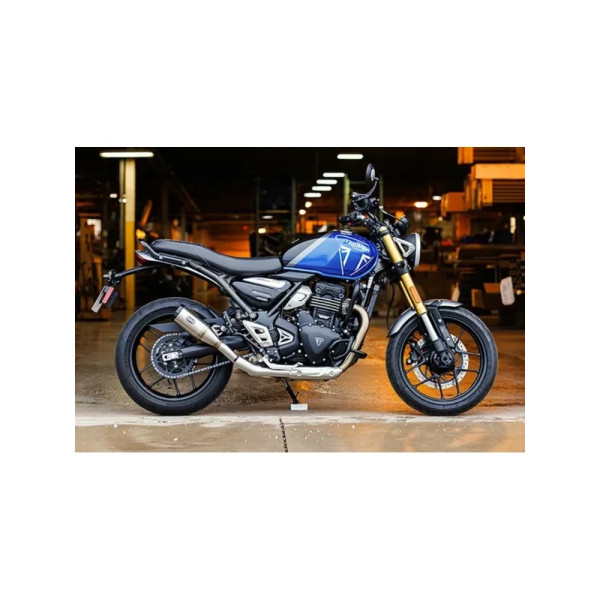 Випускні системи S&S Cycle Grand National Slip-On для Triumph Scrambler 400X/Speed 400 (24-)