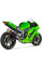 з'єднувальна труба Akrapović Kawasaki Ninja ZX-10R/ ZX-10RR (19-) нержавіюча сталь