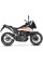 Вихлопна система LeoVince LV One Evo Slip-On, Нержавіюча сталь для KTM 390 Adventure 20-24