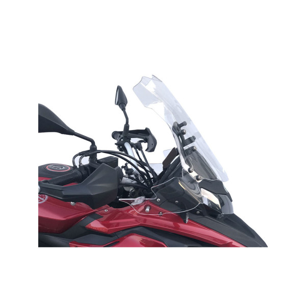 Мотоциклетний екран WRS Intermedio для Benelli TRK 502 / X (17-24) прозорий