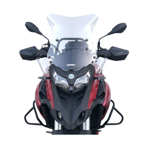 Мотоциклетний екран WRS Intermedio для Benelli TRK 502 / X (17-24) прозорий