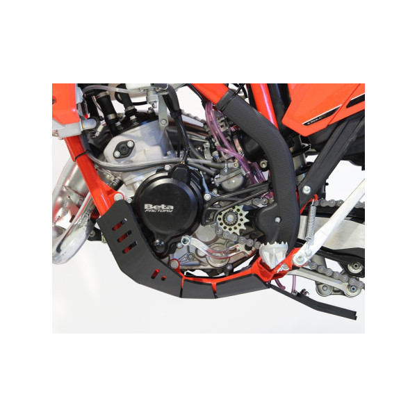 Плита під двигун AXP Racing Xtrem Beta 125RR/200RR/Race (23-), 125RR/200RR XPRO (25-) з захистом підйомника чорна