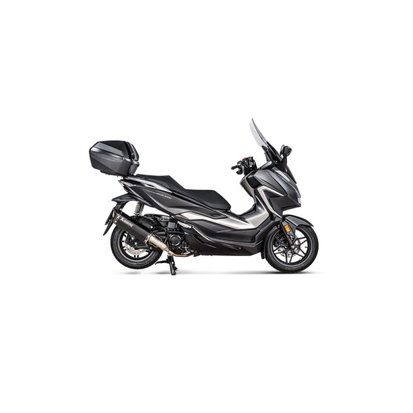Глушник мотоцикловий Slip-On Line Akrapović для Honda ADV 350 (22-24) / Forza 350 (21-24) нержавіюча сталь