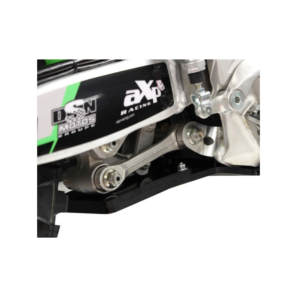 Плита під двигун AXP Racing Xtrem Kawasaki KX250, KX250X (21-24) з захистом підйомника чорна