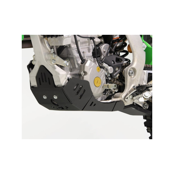 Плита під двигун AXP Racing Xtrem Kawasaki KX250, KX250X (21-24) з захистом підйомника чорна