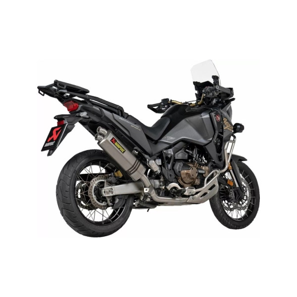 Повний вихлопний систему Akrapović Honda CRF 1100L Africa Twin Adventure Sports (24-) титановий без гомологації