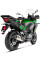 Вихлопна система Akrapović для Kawasaki Versys 1000 (19-24) Slip-On Line, Титан + Вуглецеве волокно