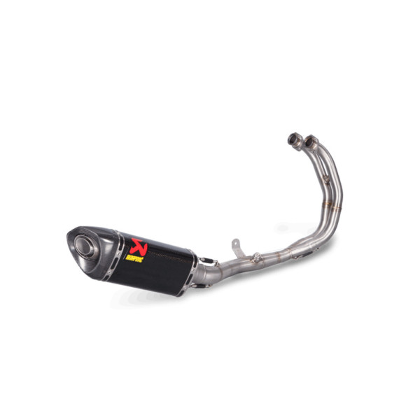 Повний вихлопний системи Akrapovič Racing Line Yamaha MT-03 (16-24)/ YZF-R25 (15-24)/ YZF-R3 (15-24) вуглецеве волокно