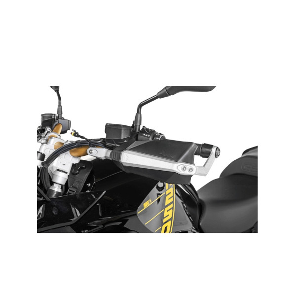 Гендбарі Defensa Expedition Touratech BMW R1250GS/ ADV/ R1200GS (LC)/ ADV (LC) чорні- сріблясті