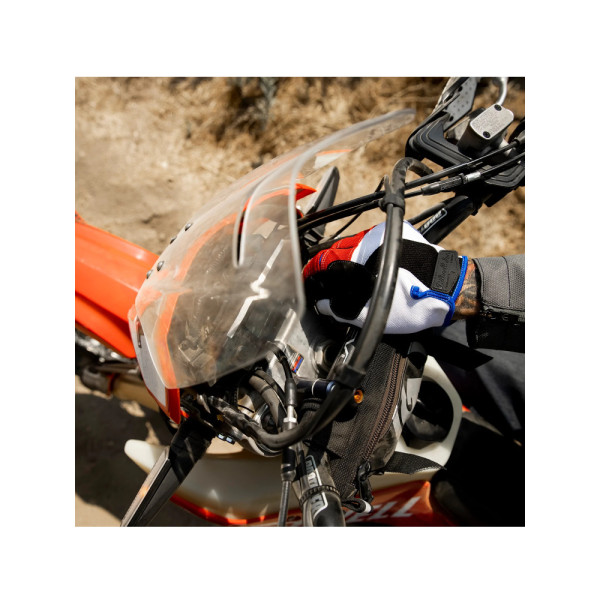 Рукавички кросові Biltwell Moto червоно-біло-чорні