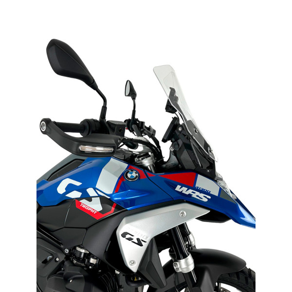 Мотоциклетний щиток WRS Caponord для BMW R 1300 GS (23-)/ Adventure (24-) прозорий для версії з радаром