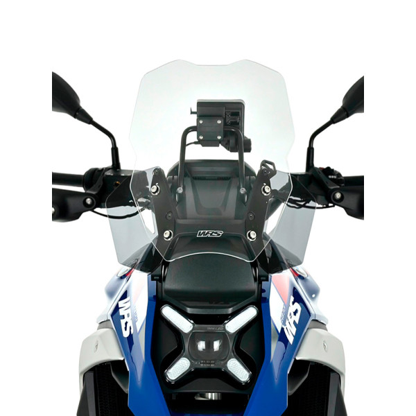 Мотоциклетний щиток WRS Caponord для BMW R 1300 GS (23-)/ Adventure (24-) прозорий для версії з радаром