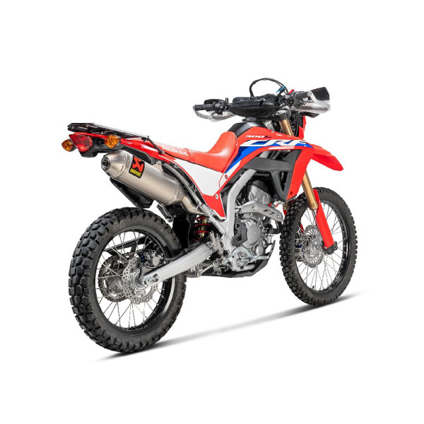 Глушник мотоцикловий Slip-On Line (Титан) Akrapović Honda CRF 300 L (21-)/ Rally (21-24)