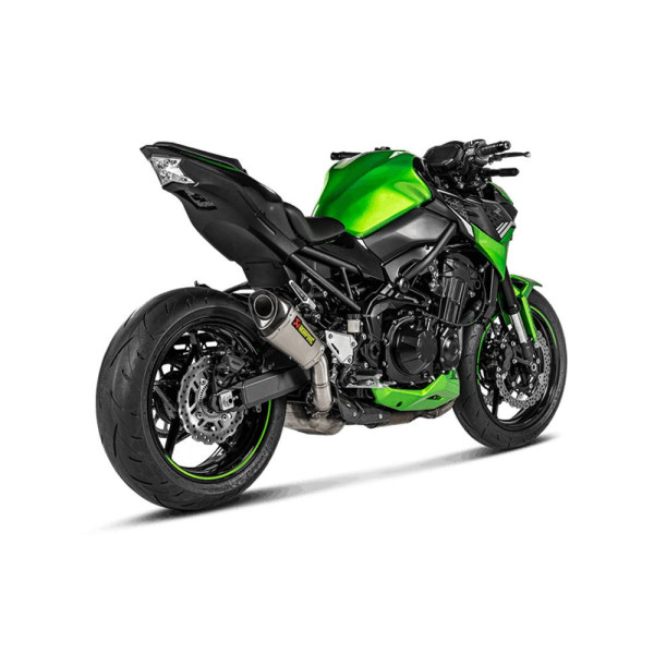 Вихлопна система Slip-On line Титан + Вуглецеве волокно Akrapović для Kawasaki Z900 (20-24)