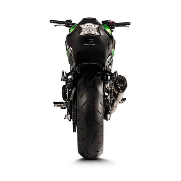 Вихлопна система Slip-On line Титан + Вуглецеве волокно Akrapović для Kawasaki Z900 (20-24)