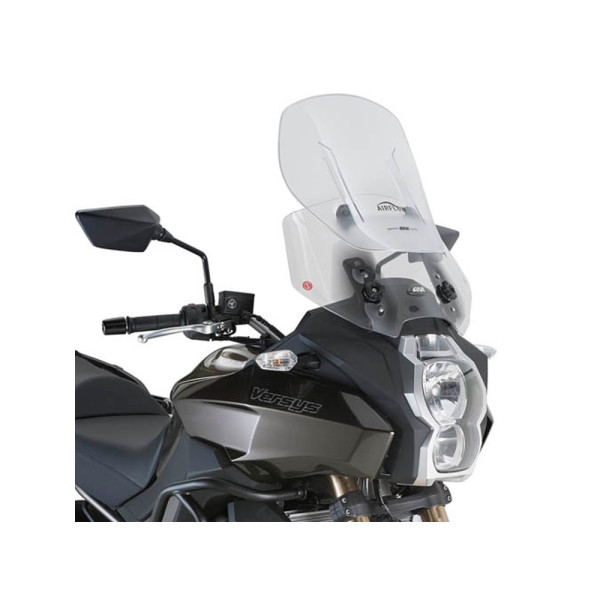 Мотоциклетний екран GIVI Airflow Kawasaki Versys 650 (15-21)/ Versys 1000 (12-16) прозорий