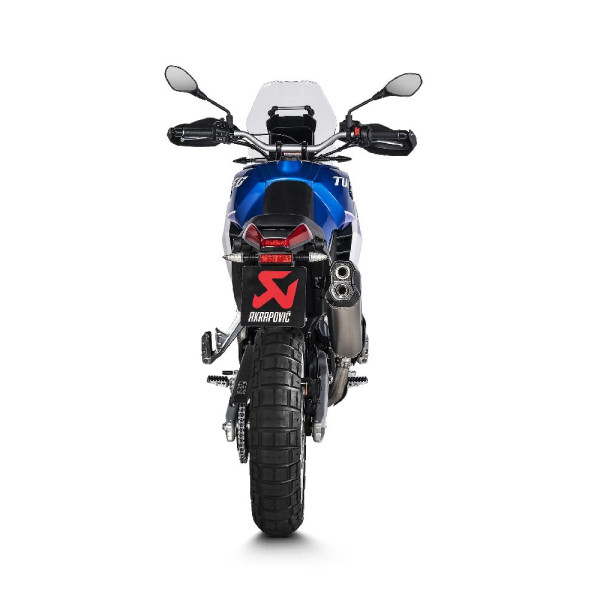 Глушник мотоцикловий Slip-On Line (Титан + Вуглецеве волокно) Akrapović Aprilia Tuareg 660 (22-24)