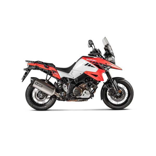 Вихлопна система Akrapovič Suzuki V-Strom 1000/ 1050 DE/ 1050 XT титан/ вуглецеве волокно