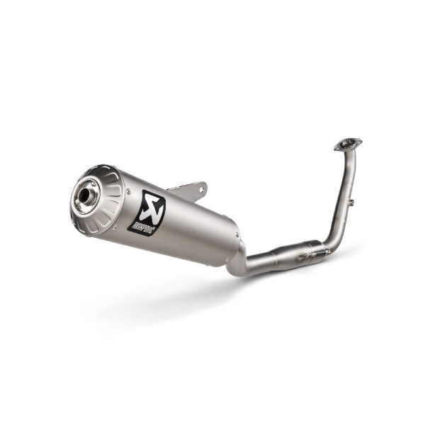 Повний вихлопний тракт Akrapović Yamaha XSR 125 (22-24) Racing Line, Титан
