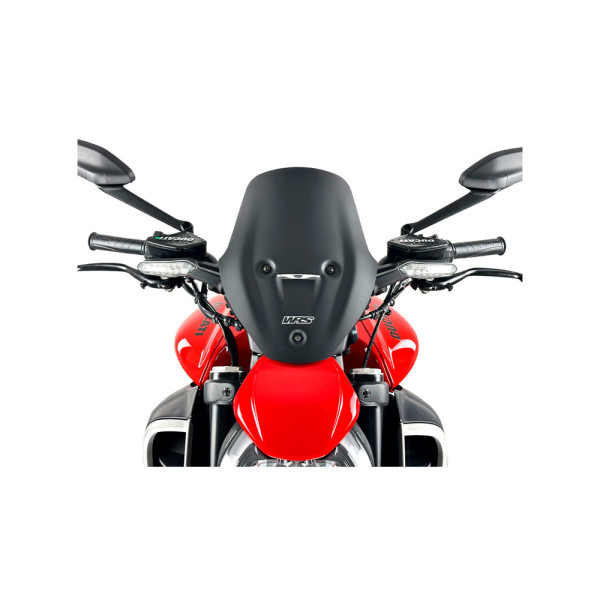 Мотоциклетний щиток WRS Touring Ducati Diavel V4 (23-24) чорний матовий