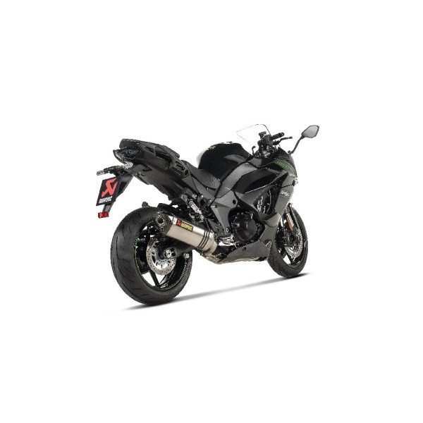 Колектори Akrapović Kawasaki Ninja 1000 SX (24)/ 1100 SX (25) сталеві без гомологації