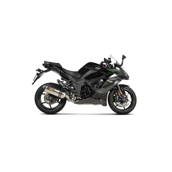 Колектори Akrapović Kawasaki Ninja 1000 SX (24)/ 1100 SX (25) сталеві без гомологації