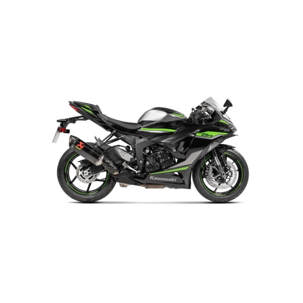 Глушник мотоцикловий Akrapović Kawasaki (обрані моделі) титановий з гомологацією