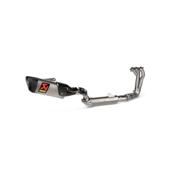 Повний вихлопний системи Akrapovič Racing Line Yamaha Tracer 9/ GT (21-23)/ GT+ (23-24) титан/ вуглецеве волокно