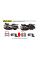 Гріпси Zeta для Honda CRF250L / CRF300L / RALLY (21-) чорні