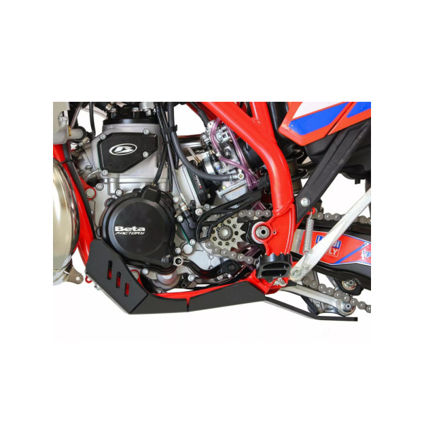 Плита під двигун AXP Racing Xtrem Beta RR 250/300/Racing (24-), 250RR/ 300RR XPRO (25-) з захистом підйомника чорна