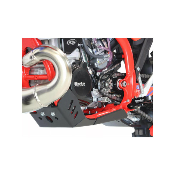 Плита під двигун AXP Racing Xtrem Beta RR 250/300/Racing (24-), 250RR/ 300RR XPRO (25-) з захистом підйомника чорна