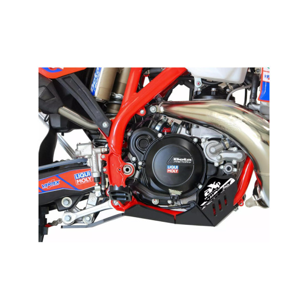 Плита під двигун AXP Racing Xtrem Beta RR 250/300/Racing (24-), 250RR/ 300RR XPRO (25-) з захистом підйомника чорна