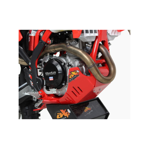 Плита під двигун AXP Racing Xtrem Beta 350RR, 390RR, 430RR, 480RR, 500RR (23-24) з захистом підйомника червона