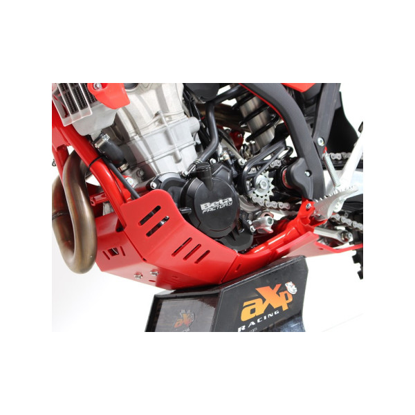 Плита під двигун AXP Racing Xtrem Beta 350RR, 390RR, 430RR, 480RR, 500RR (23-24) з захистом підйомника червона