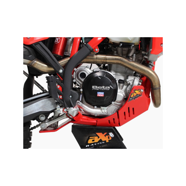 Плита під двигун AXP Racing Xtrem Beta 350RR, 390RR, 430RR, 480RR, 500RR (23-24) з захистом підйомника червона