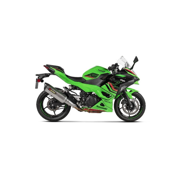 Вихлопна система Akrapović Kawasaki Ninja 500/ Z 500 титановий з гомологацією